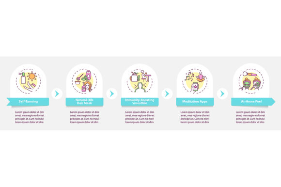 Beauty Treatments Vector Infographic - A Versatile Graphic Asset