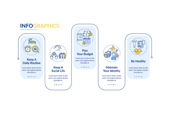 Job Transition Advices Infographic: A Graphic Design Asset for Branding