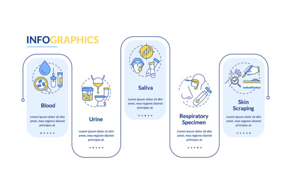 Lab Specimens Vector Infographic for Clean Graphics and Infographics