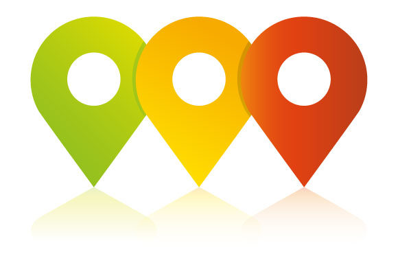 Map Pin Marker Process Diagram Template Review