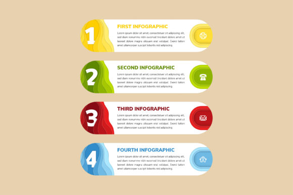 Paper Cut Liquid Infographic Four Review