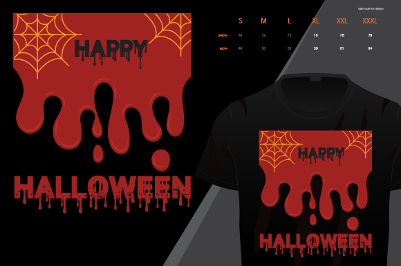T-SHIRT DESIGN - HALLOWEEN Graphics for Infographics